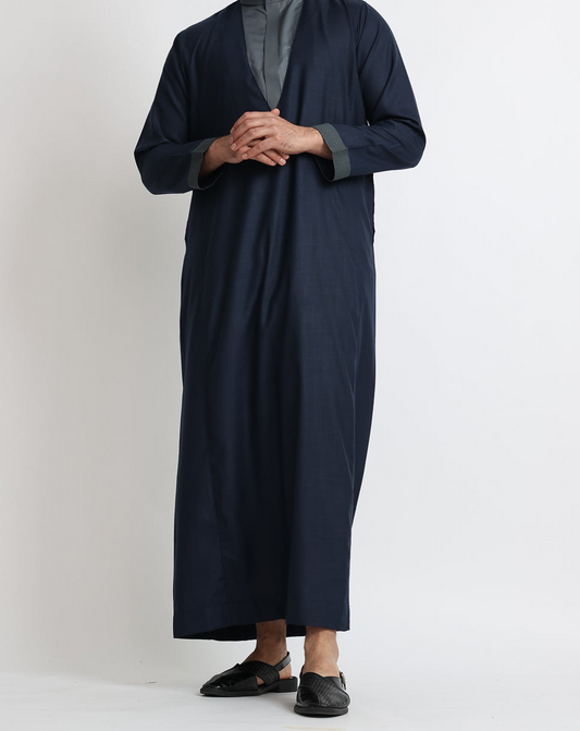 RSH 02 Navy Blue Omani Jubba