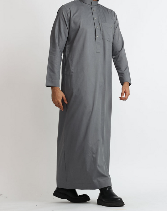 RSH 07 Grey Thobe Jubba